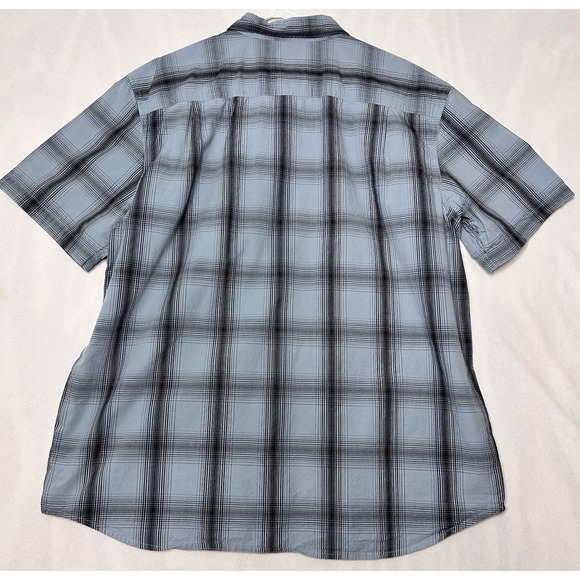 Carhartt Shirt Mens XL Blue Canvas Relaxed Fit Workwear Utility - Picture 2 of 5